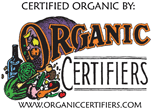 Certified by Organic Certifiers